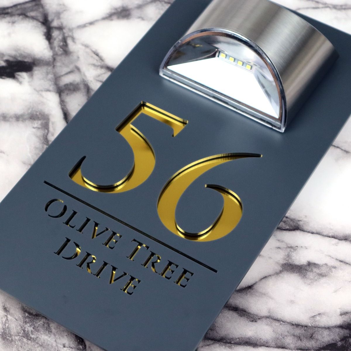 Luxe Royal LED House Sign