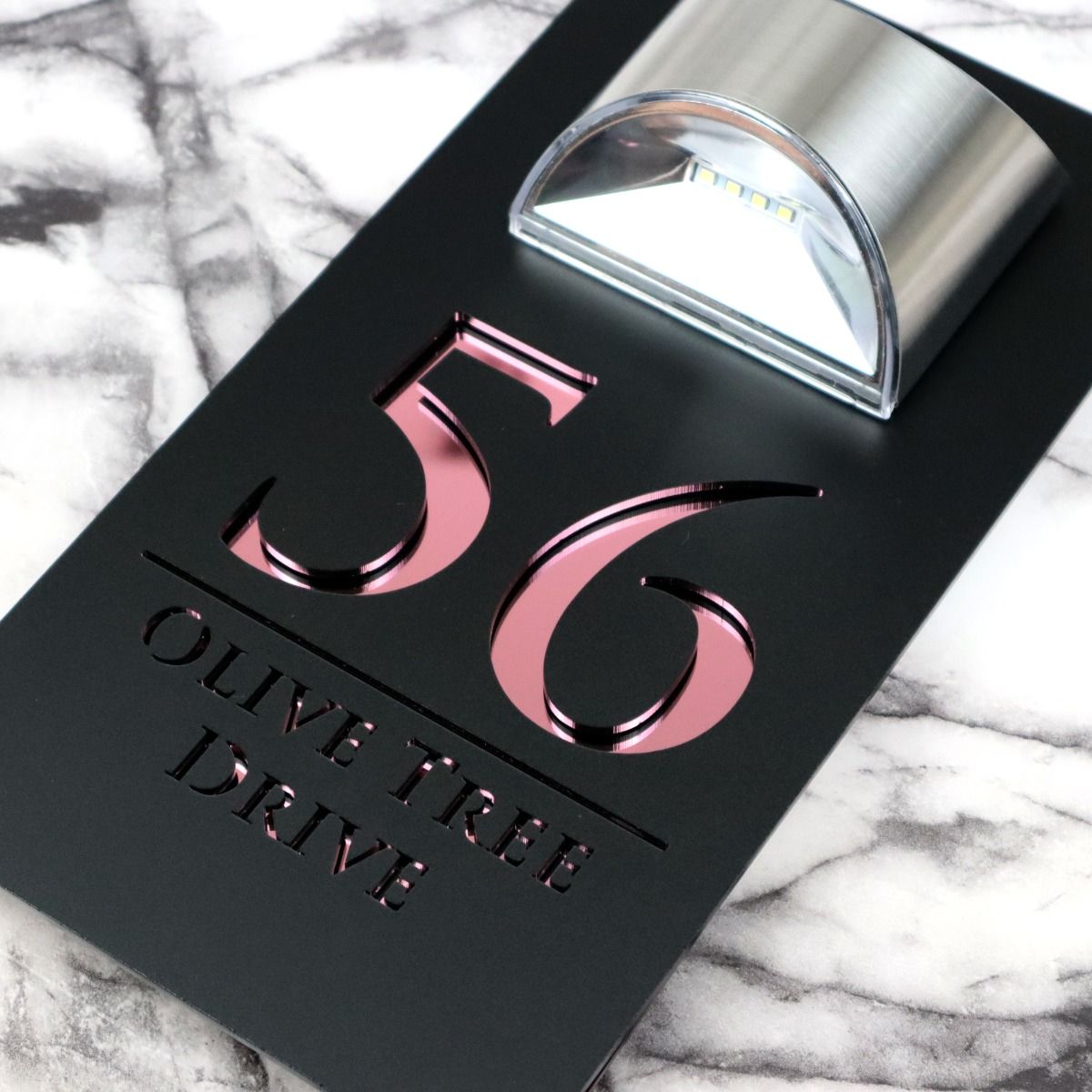 Luxe Royal LED House Sign