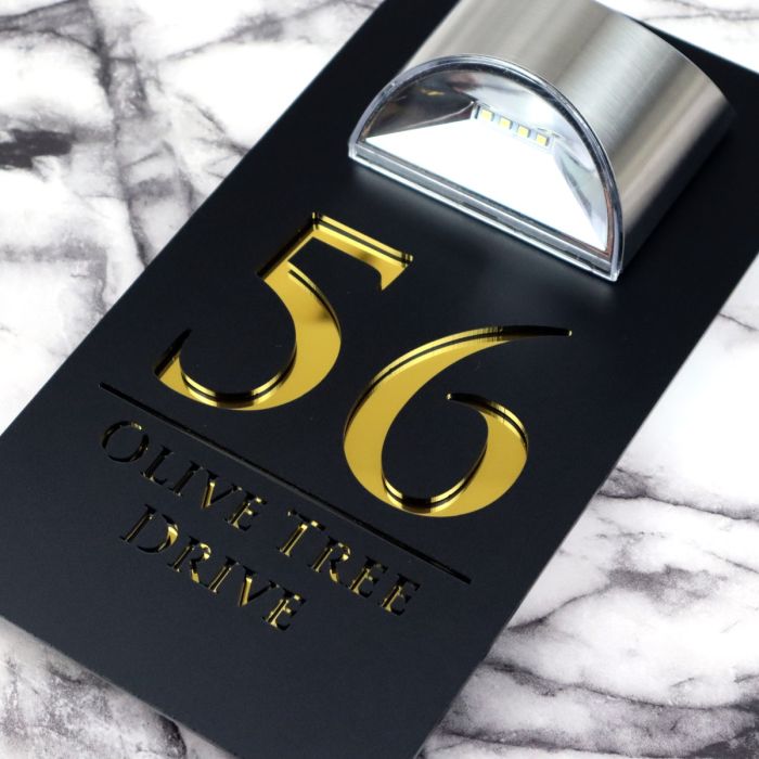 Luxe Royal LED House Sign