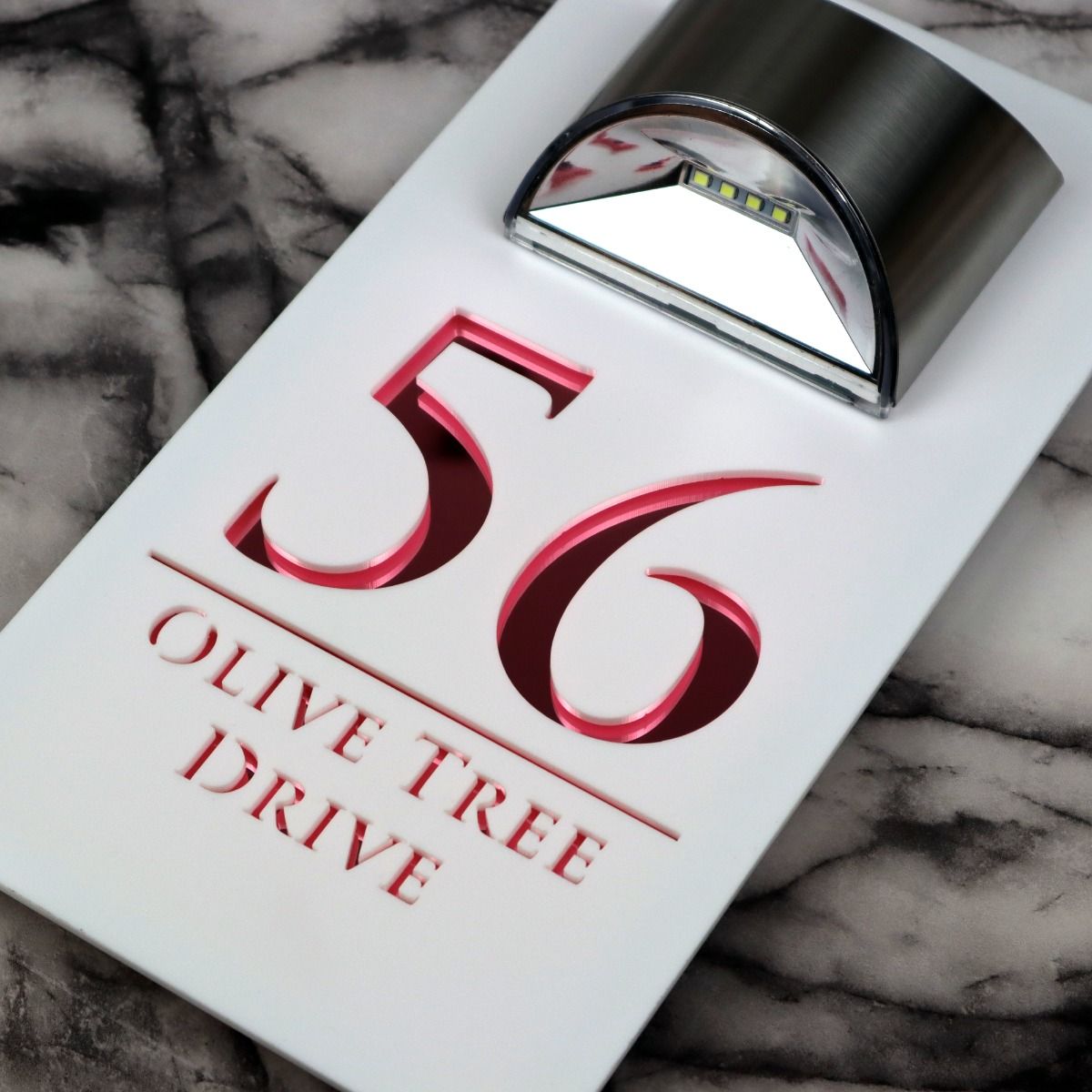 Luxe Royal LED House Sign