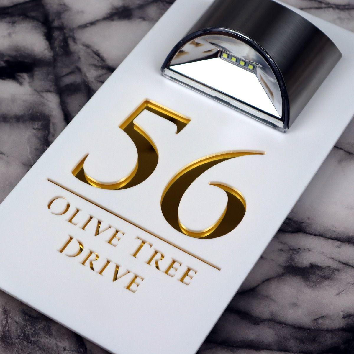 Luxe Royal LED House Sign