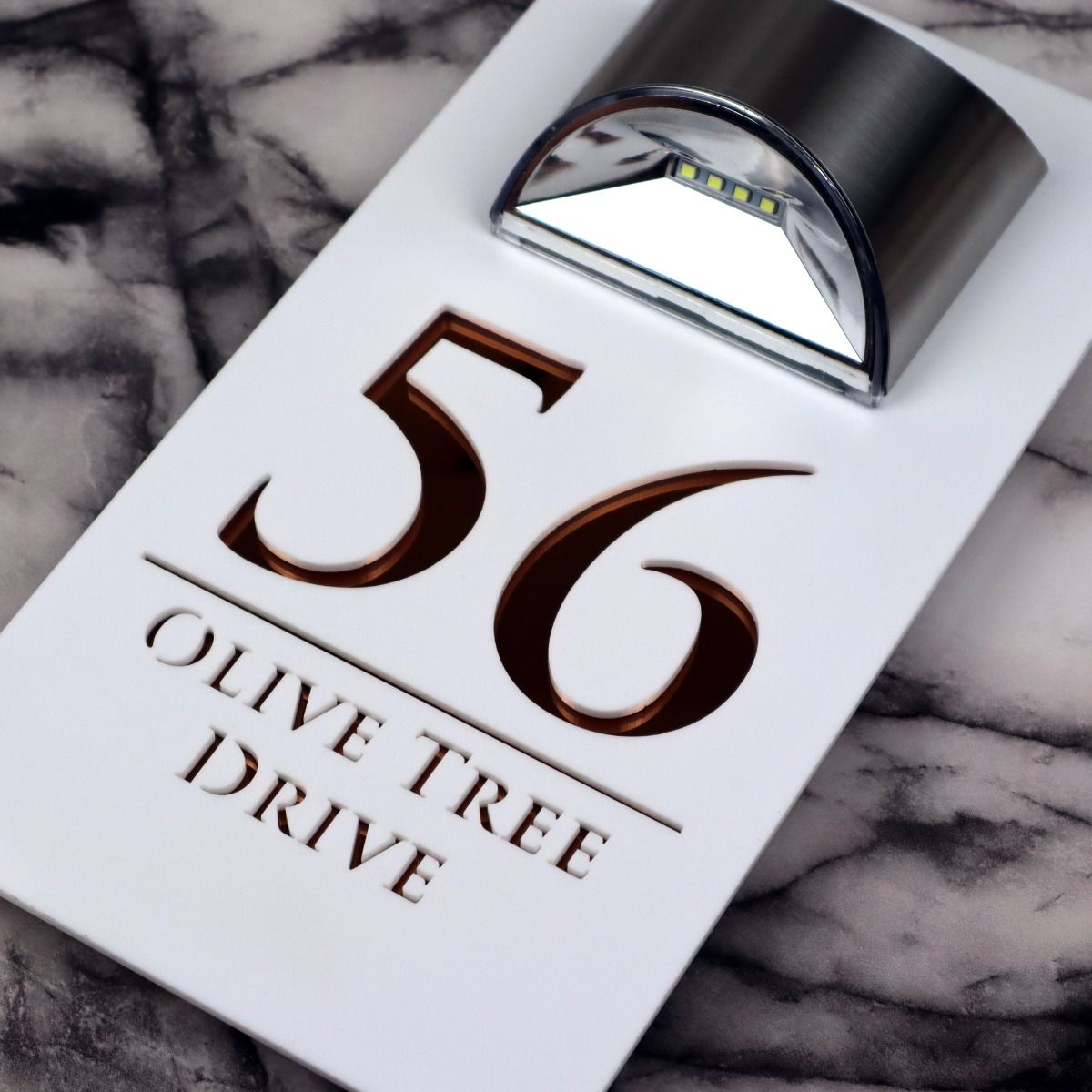 Luxe Royal LED House Sign