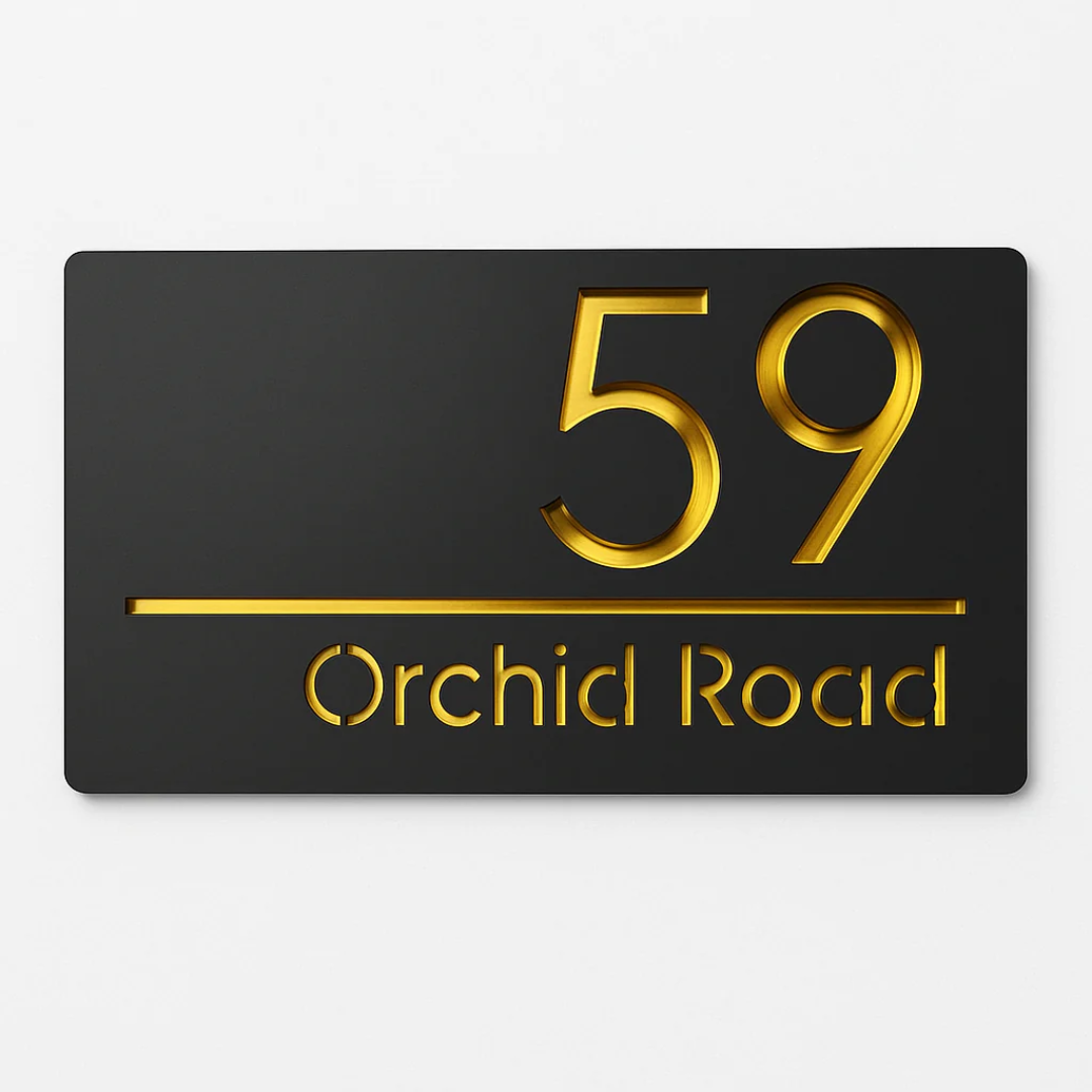 Royal Anthracite House Sign