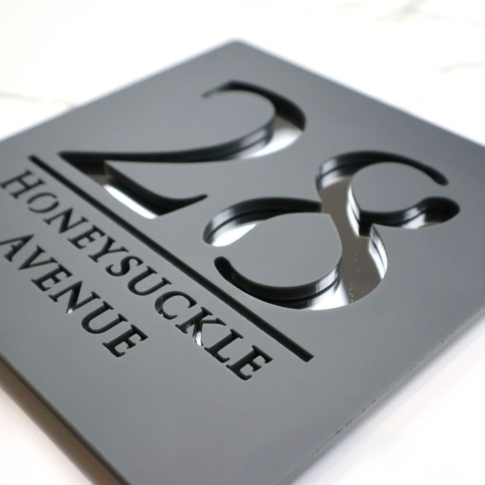 Deluxe Personalised House Plaque