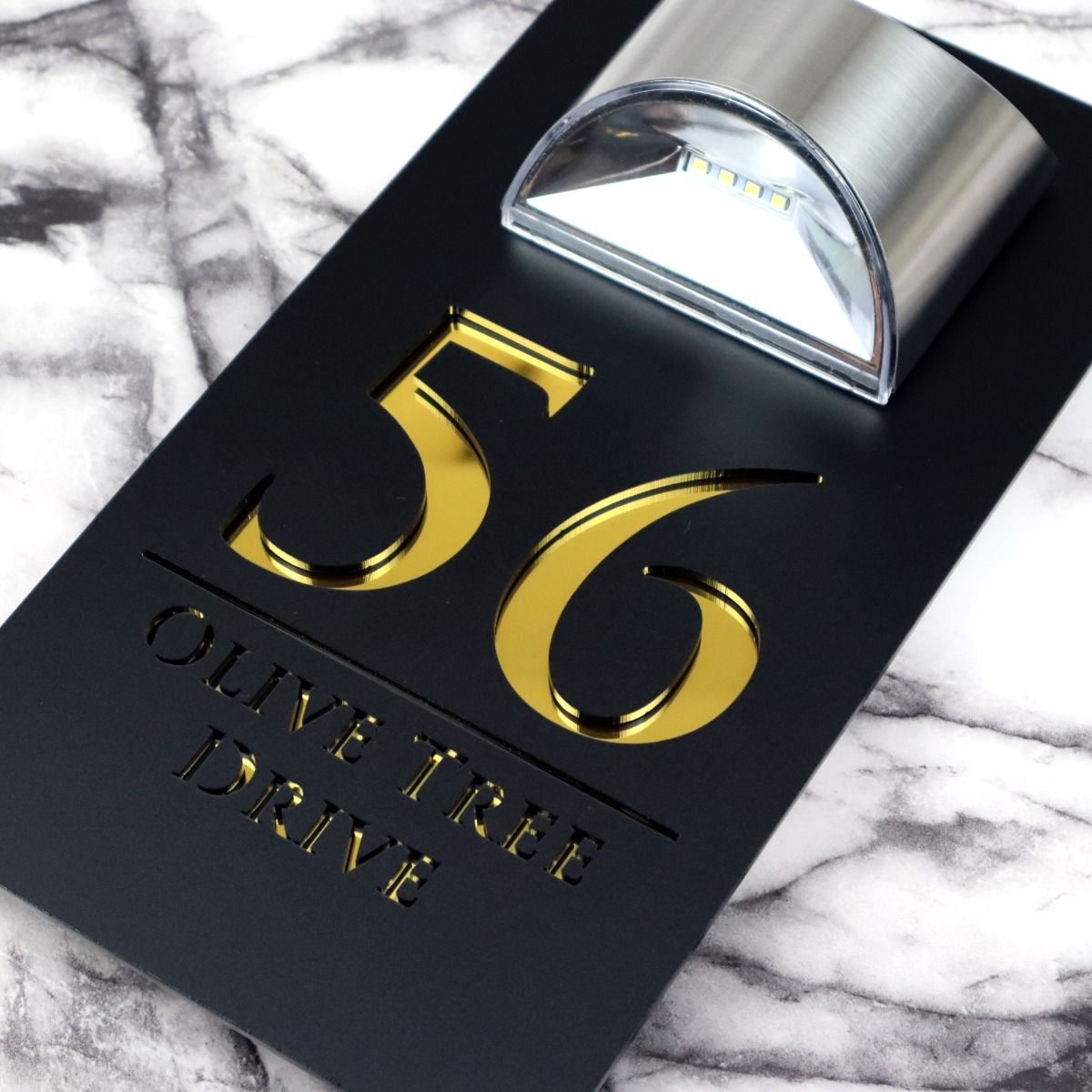 Luxe Royal LED House Sign