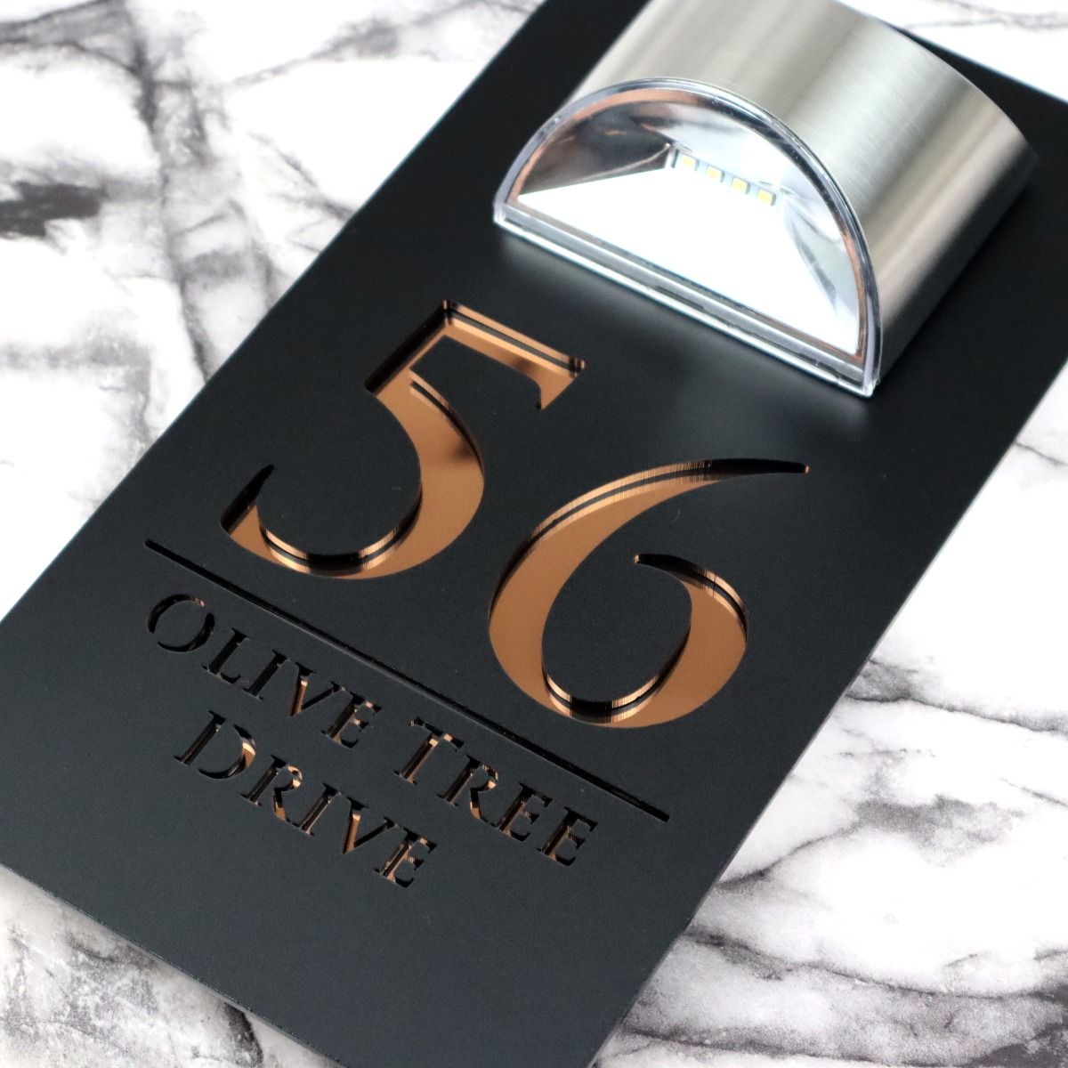 Luxe Royal LED House Sign