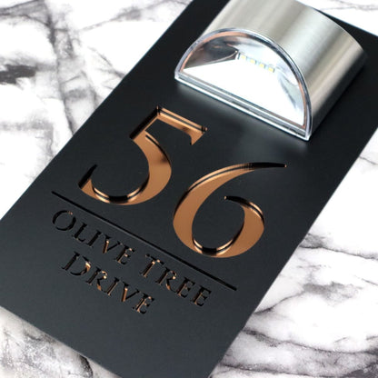 Luxe Royal LED House Sign