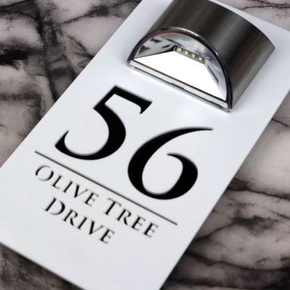 Luxe Royal LED House Sign