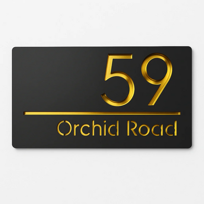 Royal Anthracite House Sign